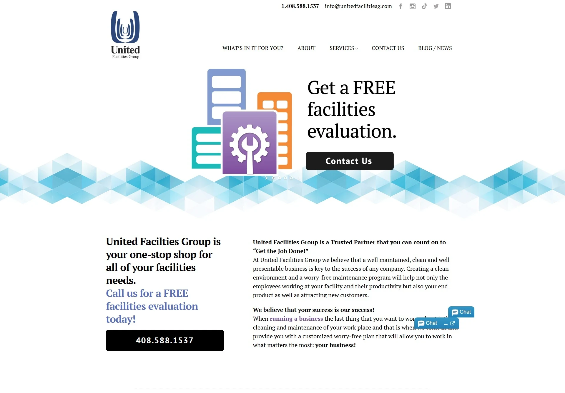 The previous UFG Works website